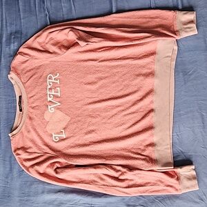 Wildfox Lover Sweatshirt Light Pink S